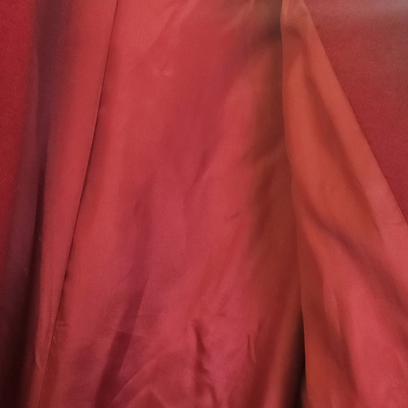 Offers Vintage Albert Nipon Red Long Coat - Picture 10 of 14